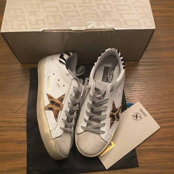Golden Goose Superstar Distressed Leopard Print - Picture 3 of 8